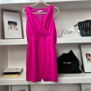 Trina Turk hot pink mini dress